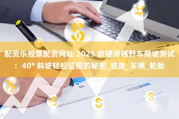 配资乐股票配资网址 2025 款硬派越野车爬坡测试：40° 斜坡轻松征服的秘密_坡度_车辆_轮胎